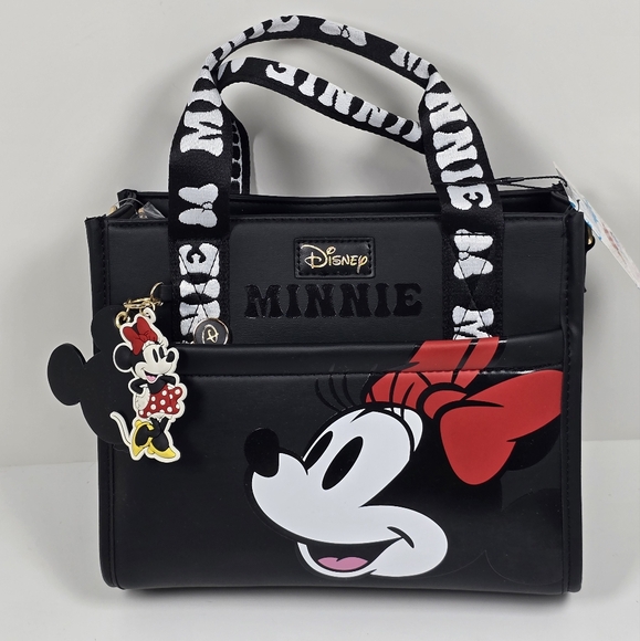 Disney Primark Minnie Mouse Purse Bag With Crossbody Strap Nwt - Picture 2 of 11